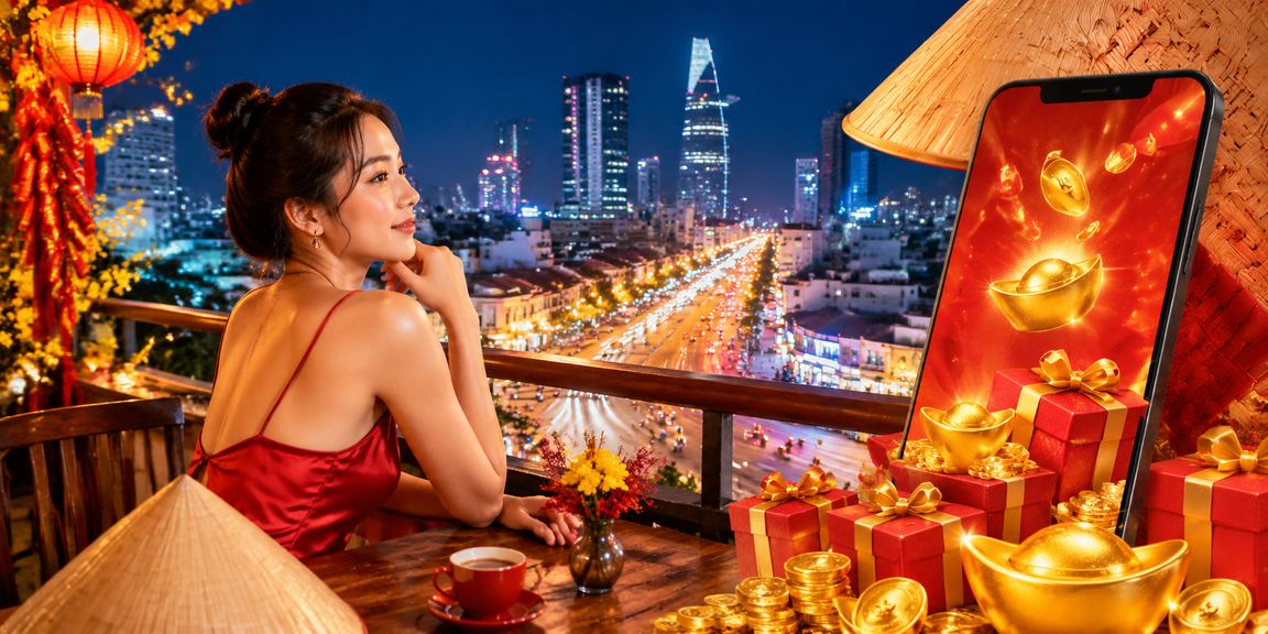 Phong bao đỏ tại Hồ Chí Minh minh họa ưu đãi và thanh toán nội địa