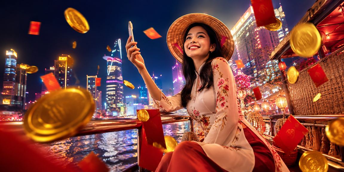 Phong bao đỏ tại Hồ Chí Minh minh họa quyền lợi VIP và ưu đãi