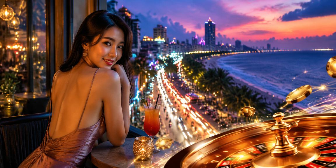 Bàn roulette tại Hồ Chí Minh minh họa trải nghiệm casino trực tuyến