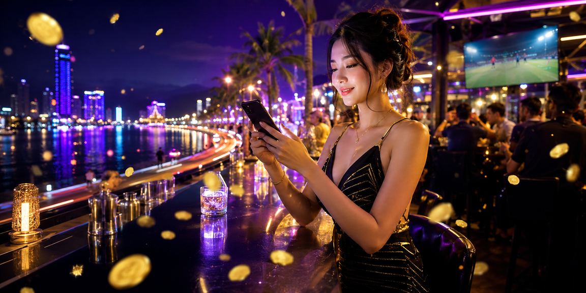 Không gian casino Việt Nam minh họa bảo mật tài khoản và ưu đãi